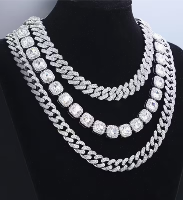 Set de 3 Colliers "Cuban Link" – Le Trio Masterclass du Style