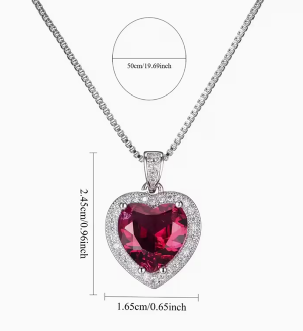 Pendentif Cœur – L’Éclat d’un Sentiment Éternel