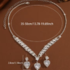 Ensemble Collier & Bijoux "Éclat Argenté" – L'Élégance Pure – Image 2