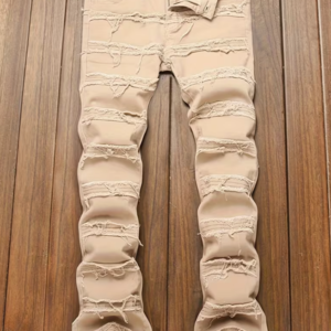 Pantalon en Jean Patchwork pour Homme