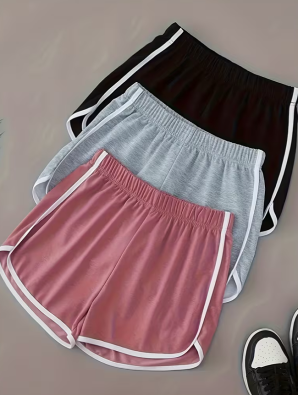 Ensemble de 3 Shorts de Sport pour Femme