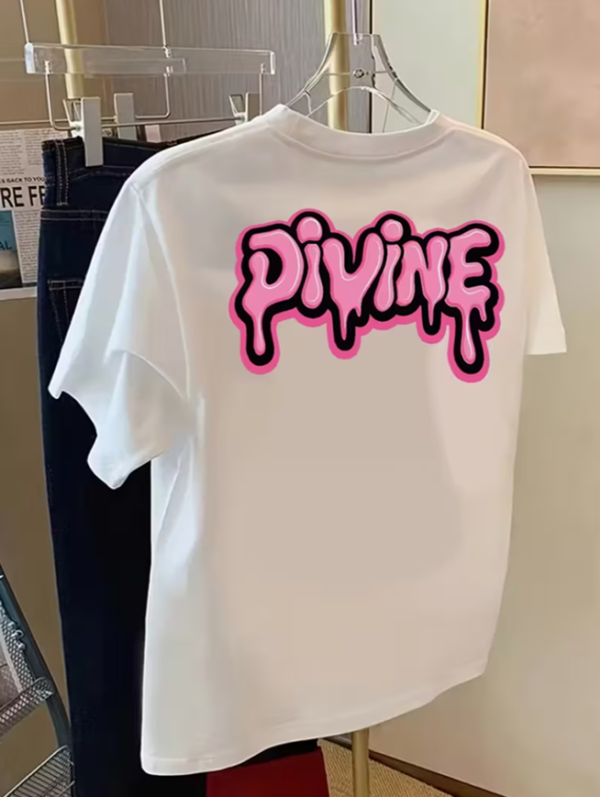 Rectangle 14 T-shirt Femme DIVINE