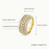 Bague Homme avec Pendentif – Design Audacieux en Cuivre – Image 2