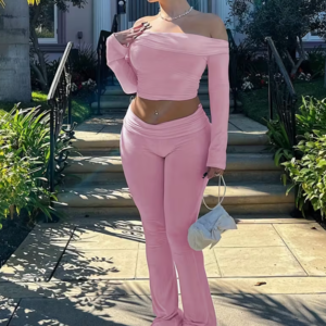 Ensemble Femme Printemps & Automne – Couleur Unie