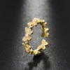 Bague Ouverte Papillon de Luxe – Éclat et Légèreté – Image 4