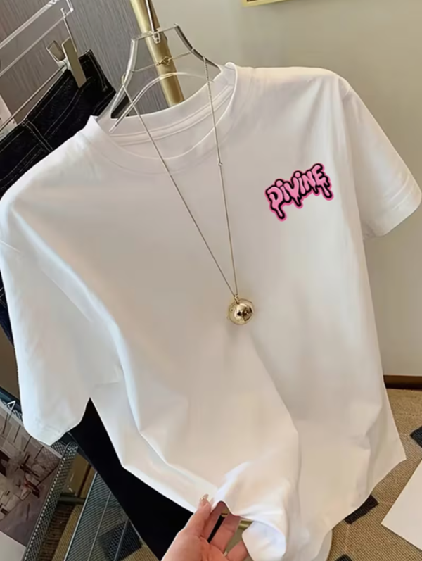 Rectangle 22 T-shirt Femme DIVINE
