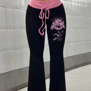 Pantalon Punk pour Femme – Taille Ajustable