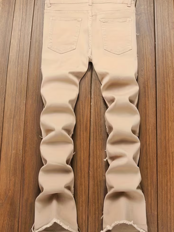 Pantalon en Jean Patchwork pour Homme
