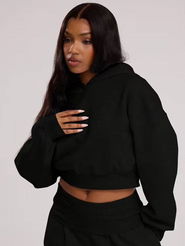 Sweat à Capuche Zippé Femme – Confort & Style Casual