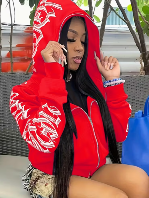 Sweat à capuche zippé – Confort, style et praticité