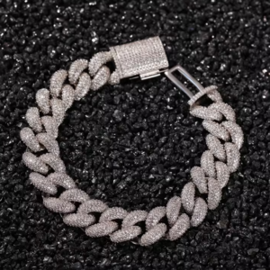Bracelet Cubain "Bubble" – Le Sommet du Style Iced Out
