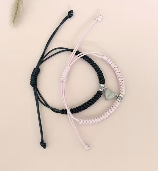 Duo de Bracelets Couple "Multinœuds" – Le Symbole de l'Attachement