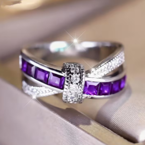 Bague Élégante en Zircone – Éclat Classique & Distinction