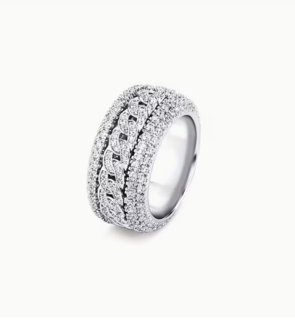 Bague Homme avec Pendentif – Design Audacieux en Cuivre