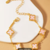 Bracelet Élégant Trèfle – Symbole de Chance & Raffinement – Image 5