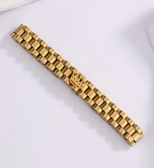 Bracelet Élégant Couronne Dorée – Un Style Royal