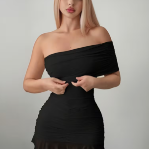 Robe Mesh Mode Femme - Jupe Courte