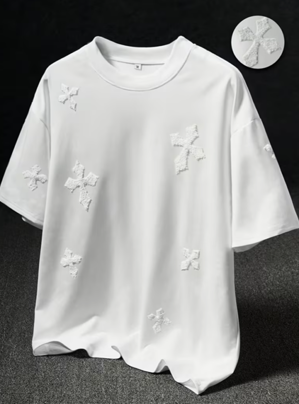 Rectangle 3 T-shirt Streetmanches Courtes
