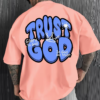 T‑shirt homme décontracté motif Trust God – Image 7