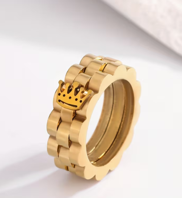 Bague en Acier Inoxydable – Force & Style Inaltérable