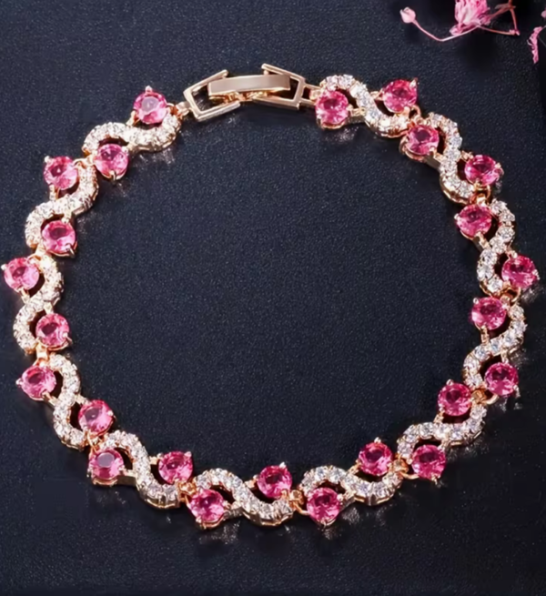 Bracelet en Pierre Élégant & Luxueux – Force Naturelle & Prestige