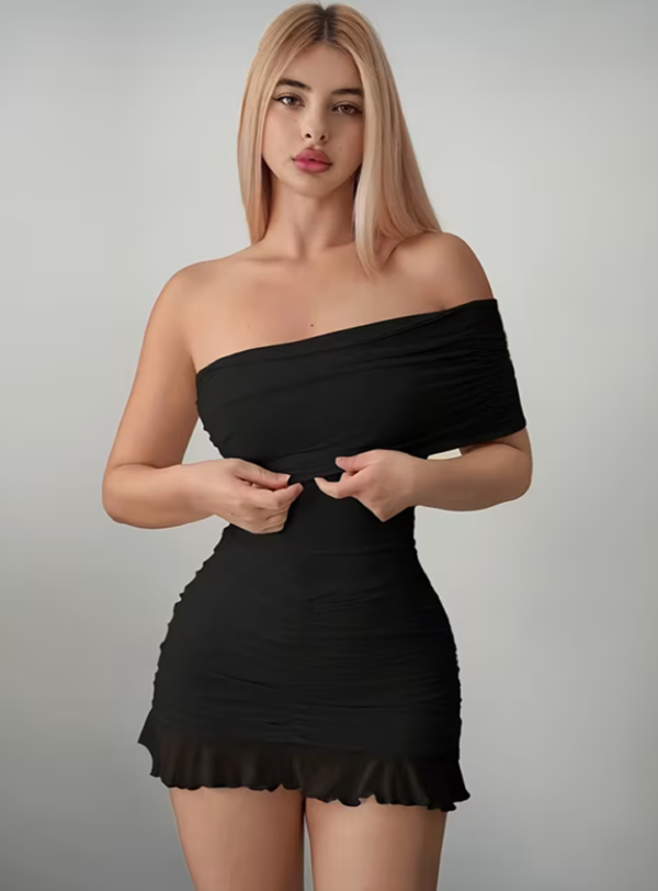 Robe Mesh Mode Femme - Jupe Courte
