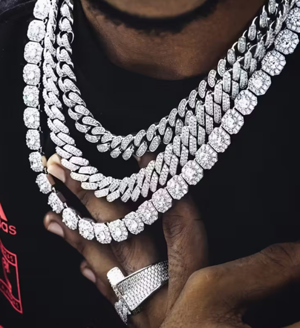 Set de 3 Colliers "Cuban Link" – Le Trio Masterclass du Style
