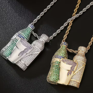 ICEDCHICS Pendentif Hip Hop – L'Éclat "Street Luxury" Radical