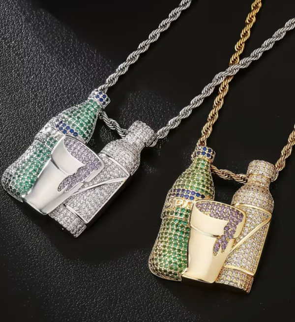 ICEDCHICS Pendentif Hip Hop – L'Éclat "Street Luxury" Radical