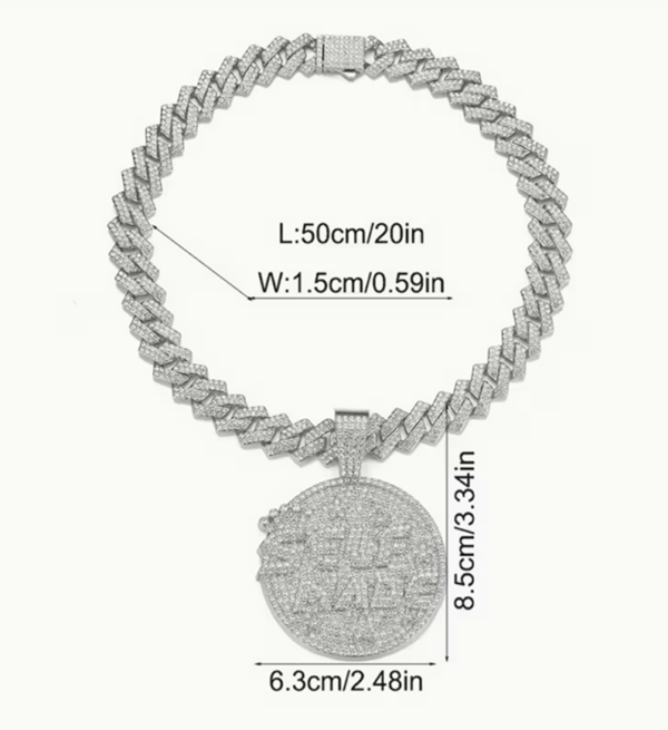 Collier Chaîne Cubaine – La Force du Style Iconique