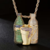ICEDCHICS Pendentif Hip Hop – L'Éclat "Street Luxury" Radical – Image 3