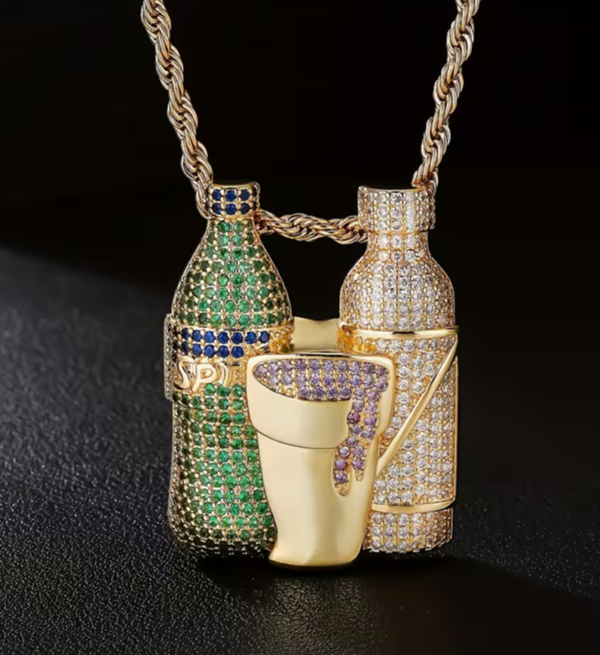 ICEDCHICS Pendentif Hip Hop – L'Éclat "Street Luxury" Radical