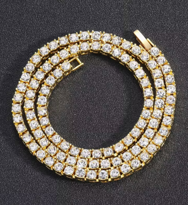 Bracelet Tennis Homme – Zircone Cubique 5A "Éclat Diamant"