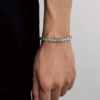 Bracelet Tennis Homme – Zircone Cubique 5A "Éclat Diamant" – Image 2