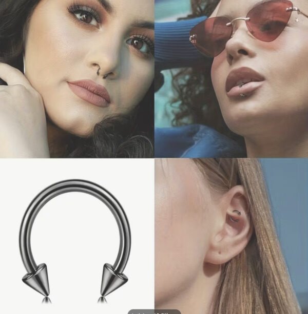 Collection Septum & Cartilage – Acier 304 Premium