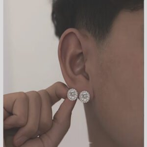 Boucles d'Oreilles Bling-Chic Hypoallergéniques
