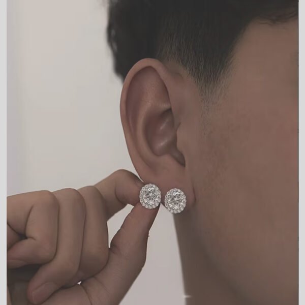 Boucles d'Oreilles Bling-Chic Hypoallergéniques
