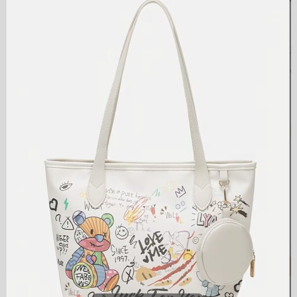Sac à Main "Graffiti Pop" – L'Énergie Créative au Service des Mamans