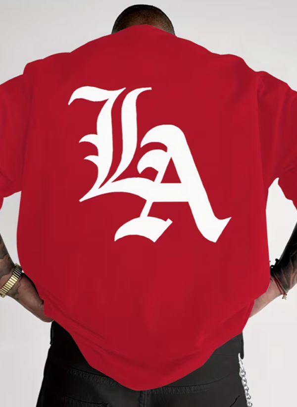 T‑shirt homme stylé streetwear L.A