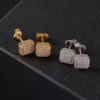 Boucles d'Oreilles Carrées 9mm – Image 5