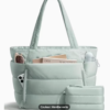 Ensemble 2 Pièces : Le Grand Sac Tote & Sa Pochette Assortie – Image 6