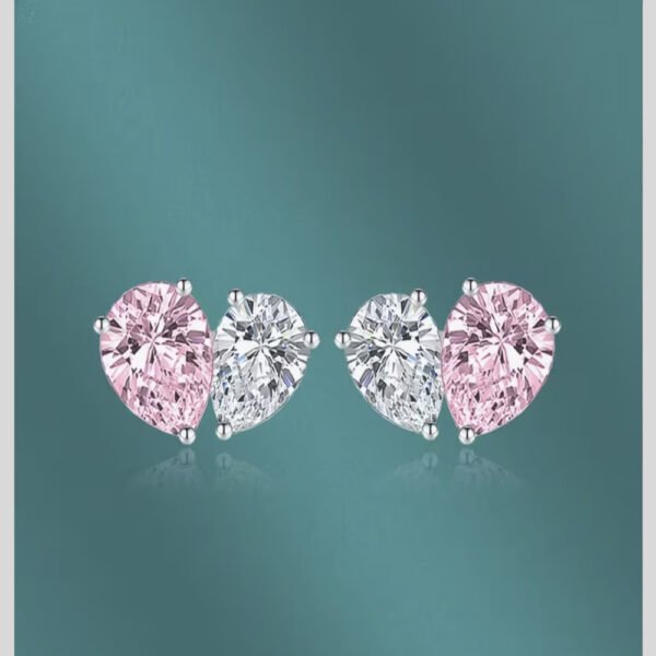 Éclat de Diamant : Boucles d'Oreilles Solstice