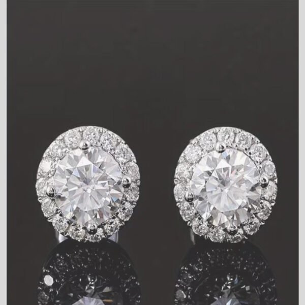 Boucles d'Oreilles Bling-Chic Hypoallergéniques