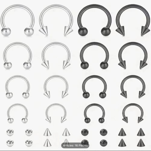 Collection Septum & Cartilage – Acier 304 Premium