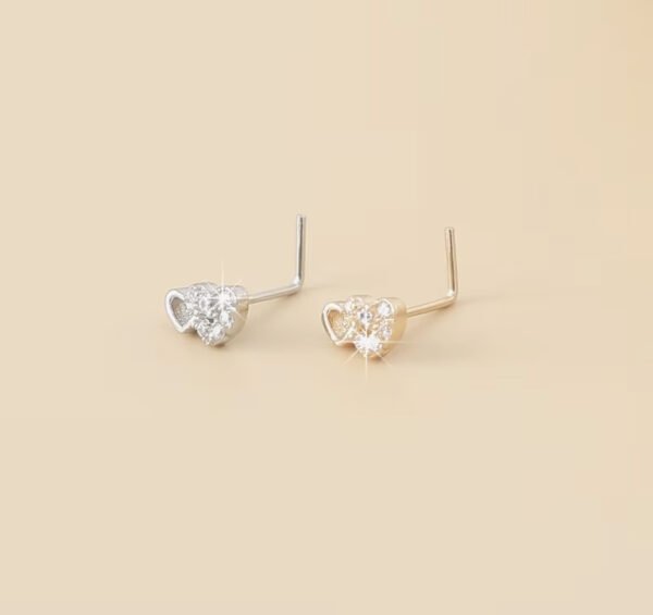 Coffret Piercings de Nez Iconiques – Forme en L