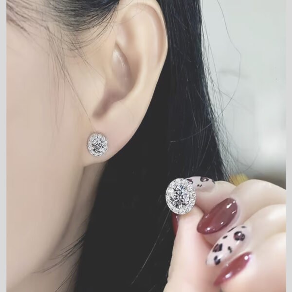 Boucles d'Oreilles Bling-Chic Hypoallergéniques