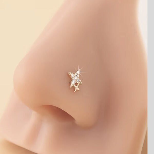 Coffret Piercings de Nez Iconiques – Forme en L