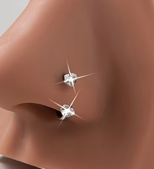Lot de 4 Bouchons de Nez "Étoile Scintillante