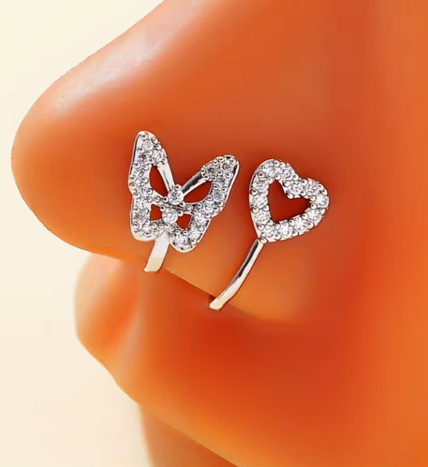 Duo d'Anneaux de Nez Essentiels