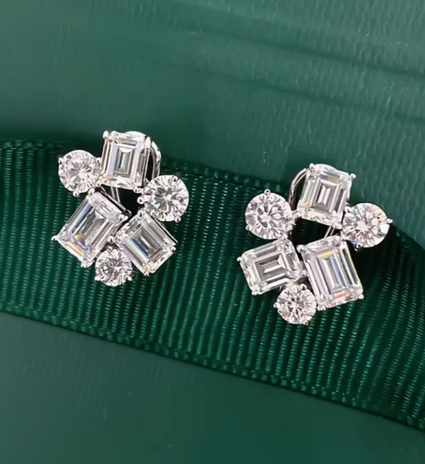 Boucles d’Oreilles "Géo-Élégance